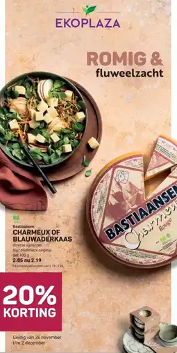 Ekoplaza CHARMEUX OF BLAUWADERKAAS aanbieding