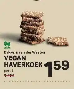 Ekoplaza Bakkerij van der Westen VEGAN HAVERKOEK aanbieding
