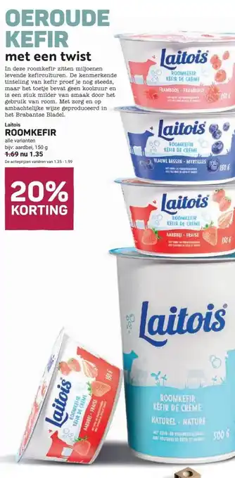 Ekoplaza Laitois ROOMKEFIR aanbieding