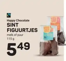 Ekoplaza Happy Chocolate SINT FIGUURTJES aanbieding