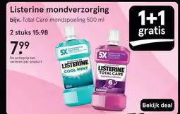 Etos Listerine mondverzorging aanbieding