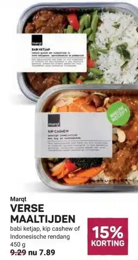 Ekoplaza Marqt VERSE MAALTIJDEN aanbieding