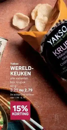 Ekoplaza Yakso WERELD-KEUKEN aanbieding