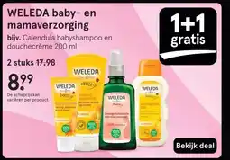 Etos WELEDA baby- en mamaverzorging aanbieding