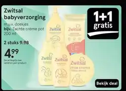 Etos Zwitsal babyverzorging aanbieding
