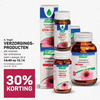 Ekoplaza A. Vogel VERZORGINGS- PRODUCTEN aanbieding