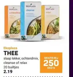 Ekoplaza Ekoplaza THEE aanbieding