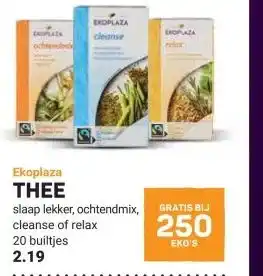 Ekoplaza Ekoplaza THEE aanbieding