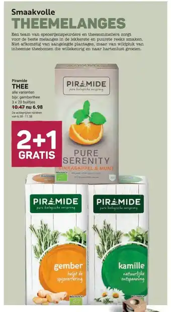 Ekoplaza Piramide THEE aanbieding