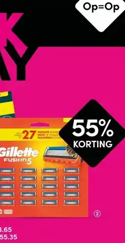DA Gillette aanbieding
