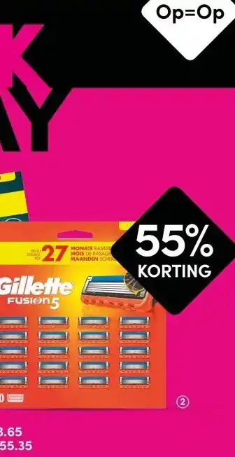 DA Gillette aanbieding