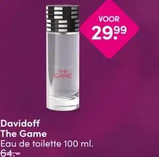 DA Davidoff The Game aanbieding