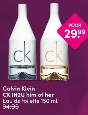 DA Calvin Klein aanbieding