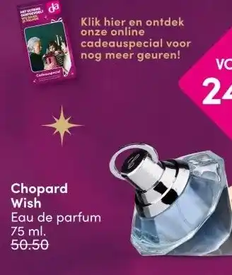 DA Chopard Wish aanbieding