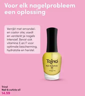 DA Trind Nail & cuticle oil aanbieding