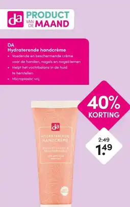 DA DA Hydraterende handcrème aanbieding