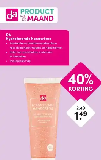 DA DA Hydraterende handcrème aanbieding