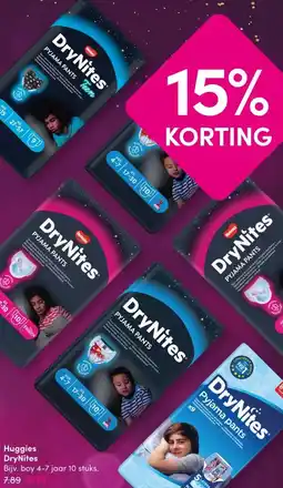 DA Huggies DryNites aanbieding