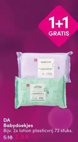 DA DA Babydoekjes aanbieding