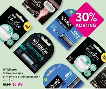 DA Wilkinson Scheermesjes aanbieding