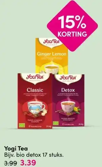 DA Yogi Tea aanbieding