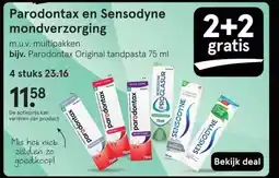 Etos Parodontax en Sensodyne mondverzorging aanbieding
