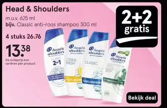 Etos Head & Shoulders aanbieding