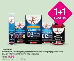 DA Lucovitaal Vitaminen, voedingssupplementen en verzorgingsproducten aanbieding