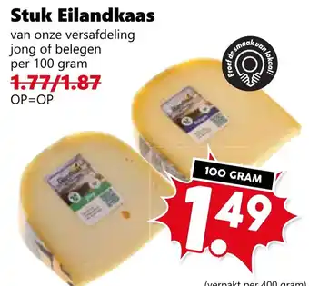 Coop Stuk Eilandkaas aanbieding