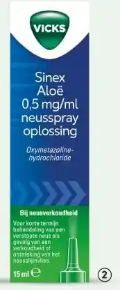 DA Vicks Sinex aanbieding