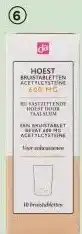 DA DA acetylcysteine hoest bruistabletten aanbieding