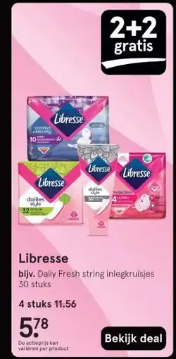Etos Libresse aanbieding
