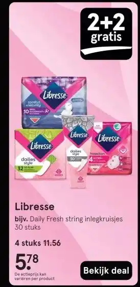 Etos Libresse aanbieding