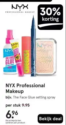 Etos NYX PROFESSIONAL MAKEUP aanbieding