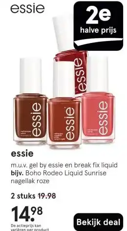 Etos essie aanbieding