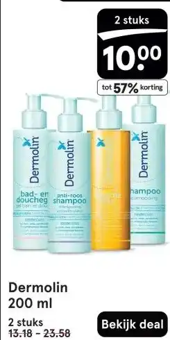 Etos Dermolin 200 ml aanbieding