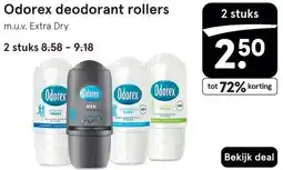Etos Odorex deodorant rollers aanbieding