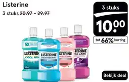 Etos Listerine aanbieding
