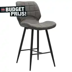 Budget Home Store Barstoel Bryan Antraciet aanbieding