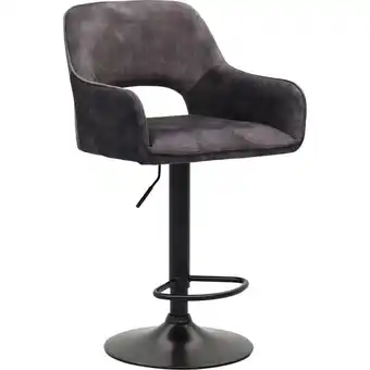 Budget Home Store Barkruk King Antraciet aanbieding