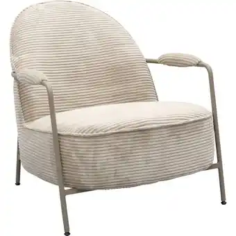 Budget Home Store Fauteuil Emmi Sand aanbieding