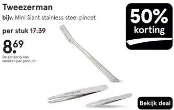 Etos Tweezerman aanbieding