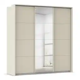 Budget Home Store Kledingkast Kick B211xH214cm Champage incl. passe-partout, 3 legplanken en 3 roedes aanbieding