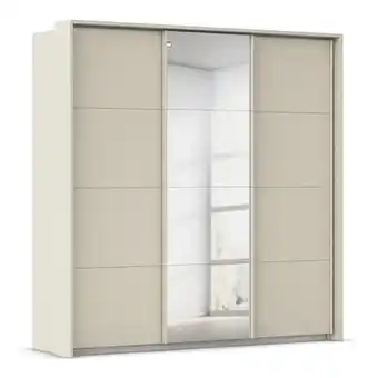 Budget Home Store Kledingkast Kick B211xH214cm Champage incl. passe-partout, 3 legplanken en 3 roedes aanbieding