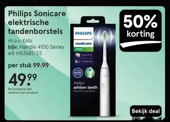 Etos Philips Sonicare elektrische tandenborstels aanbieding