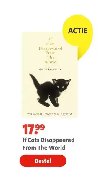 Bruna If Cats Disappeared From The World aanbieding