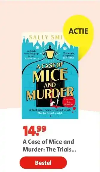 Bruna A Case of Mice and Murder: The Trials of Gabriel Ward aanbieding
