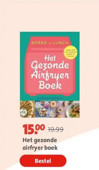 Bruna Het gezonde airfryer boek aanbieding