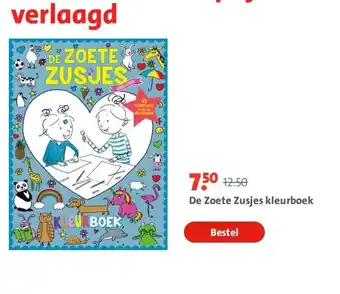 Bruna De Zoete Zusjes kleurboek aanbieding