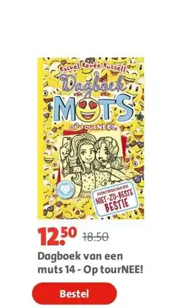 Bruna Dagboek van een muts 14 - Op tourNEE! aanbieding